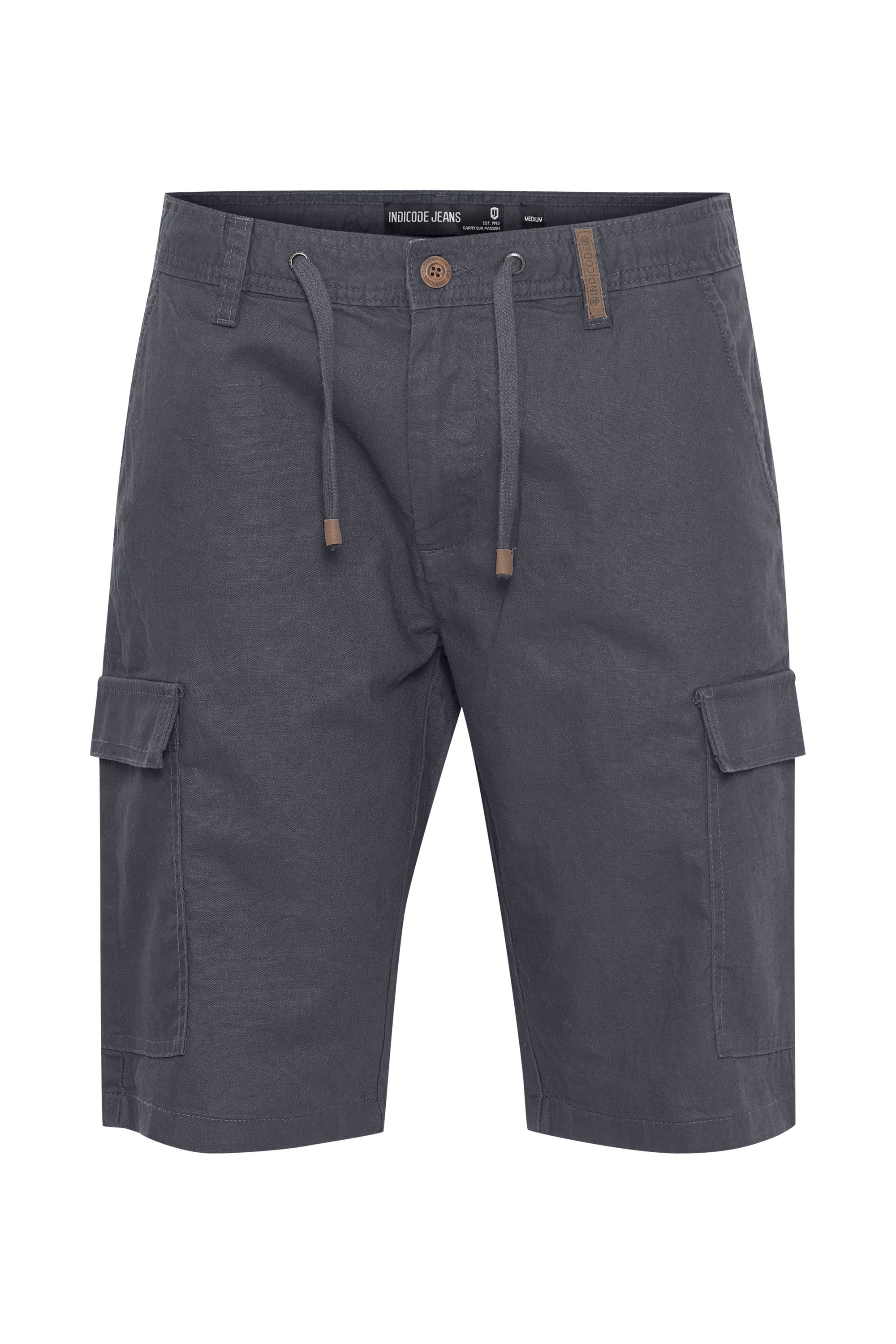 Indicode Cargoshorts IDMosato Cargoshort aus Leinenmix günstig online kaufen