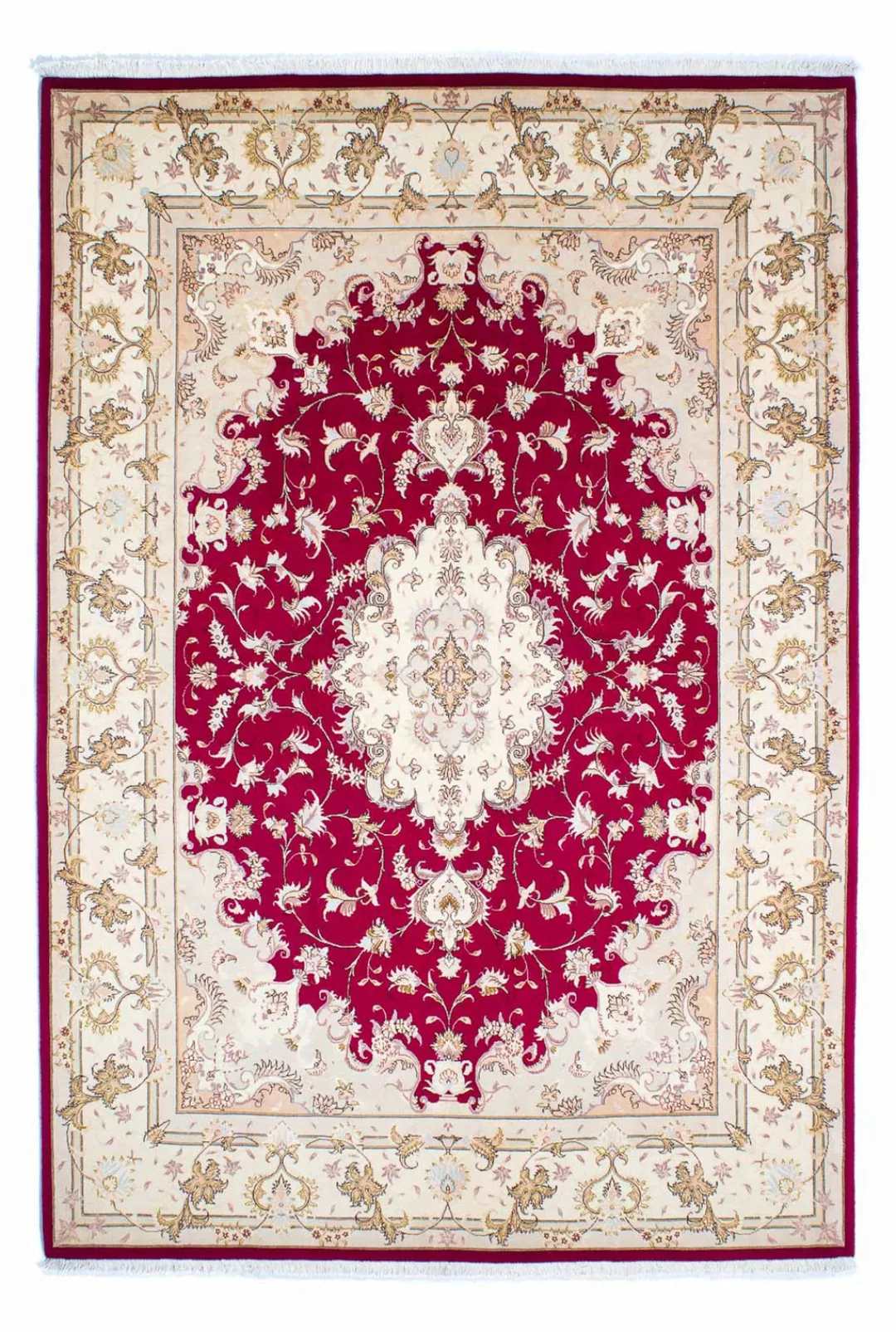 morgenland Orientteppich »Perser - Täbriz - Royal - 247 x 171 cm - rot«, re günstig online kaufen