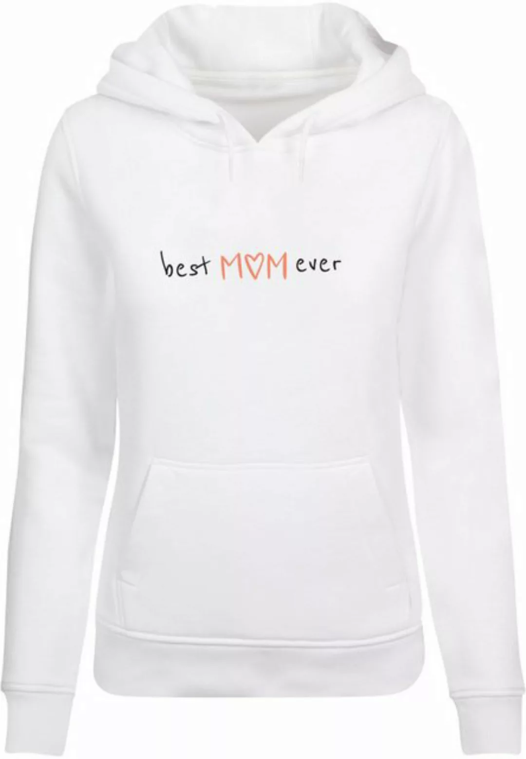 Merchcode Kapuzenpullover "Damen Ladies Mothers Day - Best mom ever Heavy H günstig online kaufen