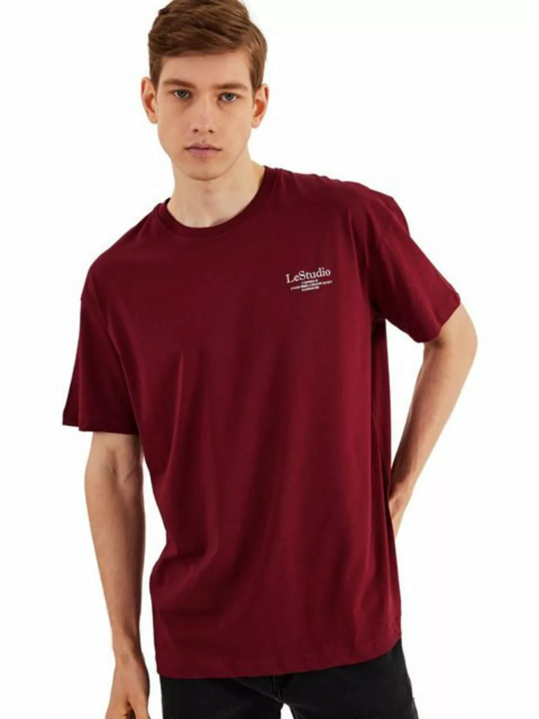 COMEOR Oversize-Shirt Herren T-Shirt: Trendige Urban Streetwear für lässige günstig online kaufen