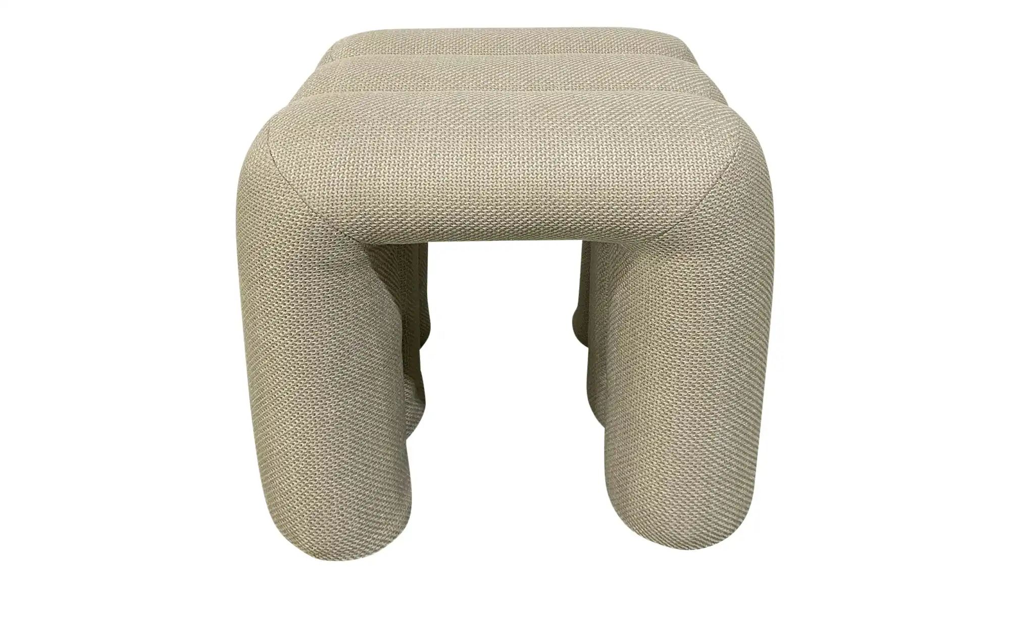 Polsterhocker  Libertina ¦ beige ¦ Maße (cm): B: 43,5 H: 45 T: 43.5 Polster günstig online kaufen