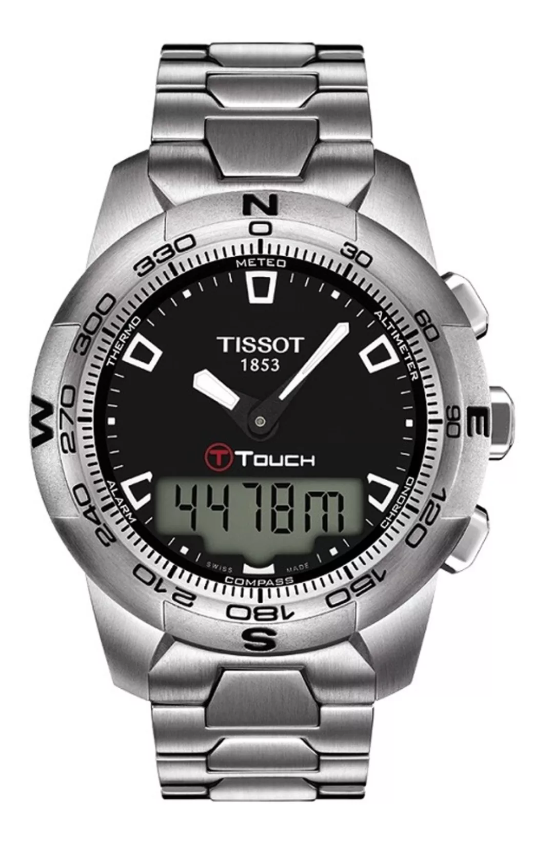 Tissot T-TOUCH II, STAHL/STAHLBAND T047.420.11.051.00 Herrenchronograph günstig online kaufen