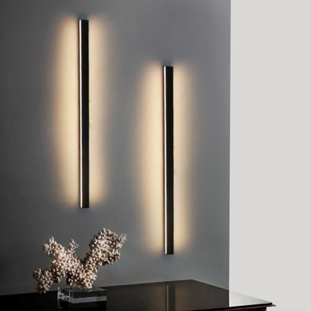 Nettlife LED Wandleuchte Schwarz Modern 60CM günstig online kaufen