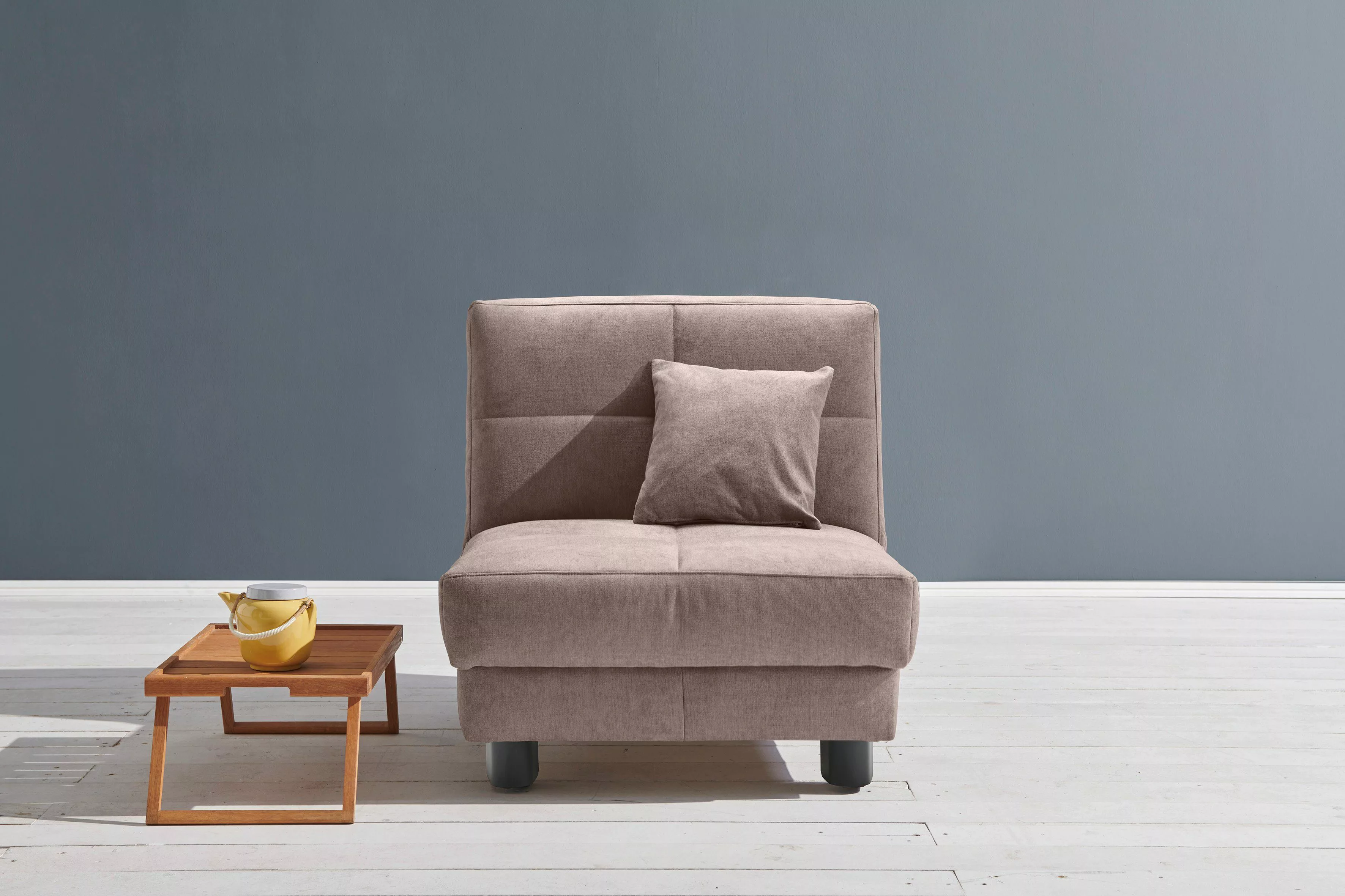 ell + ell Schlafsofa "Tilda", Breite 85 cm, inkl. 1 Zierkissen günstig online kaufen
