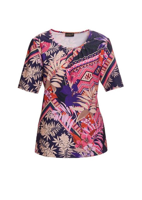 GOLDNER Print-Shirt Stretchbequemes Shirt mit extravagantem Druck günstig online kaufen