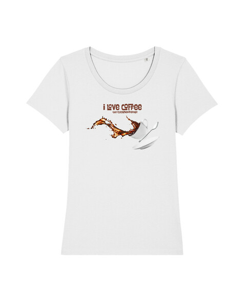 I Love Coffee | T-shirt Frauen günstig online kaufen