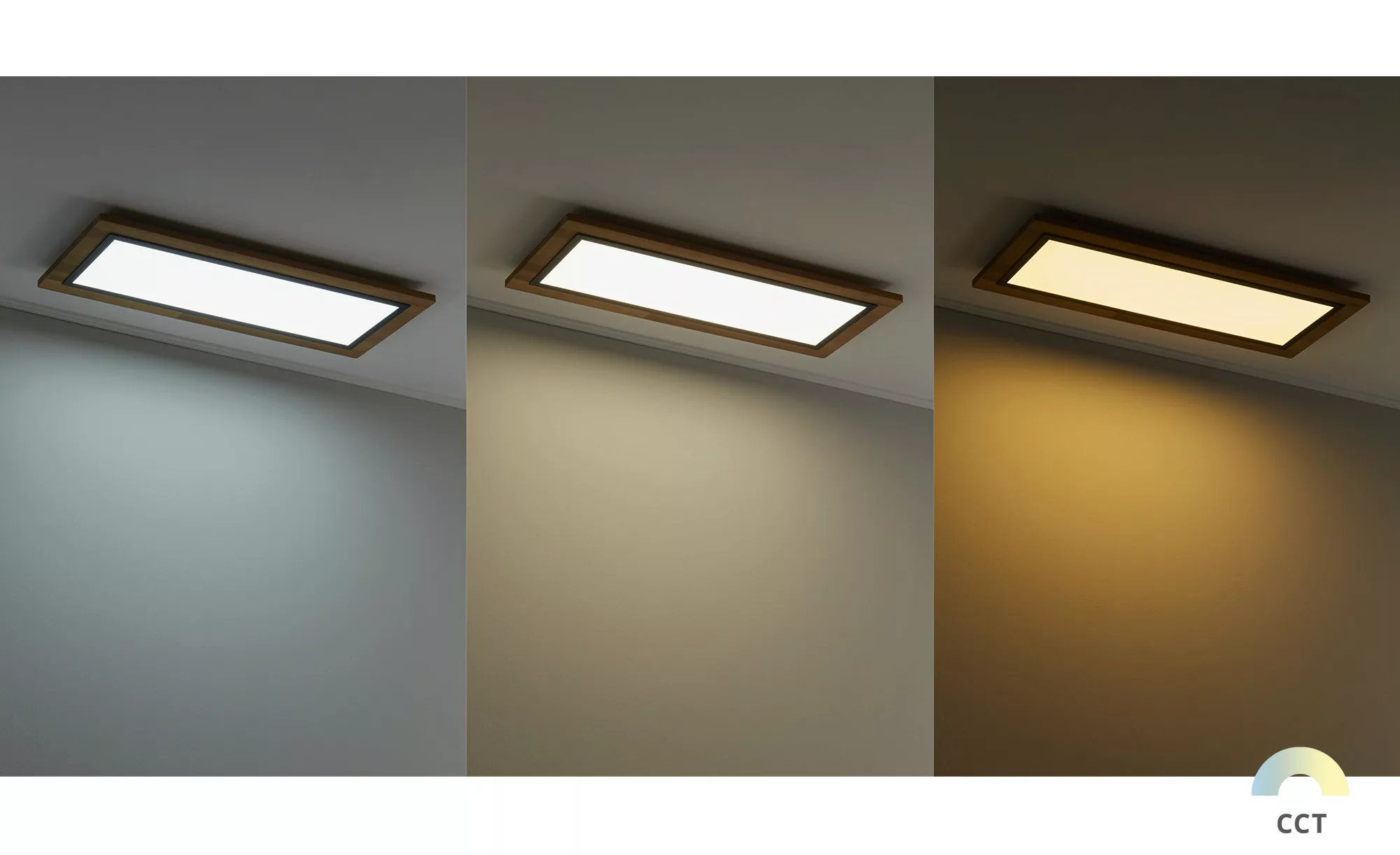 LED-Paneel ¦ holzfarben ¦ Maße (cm): B: 40 H: 5 Lampen & Leuchten > Deckenl günstig online kaufen