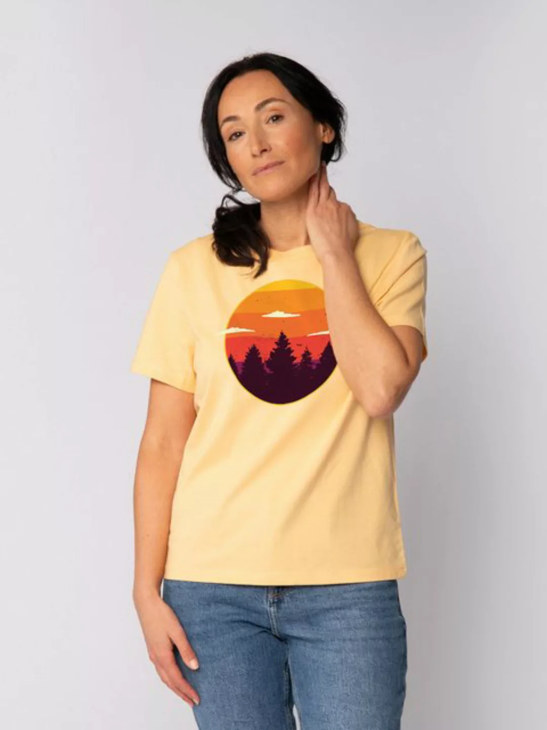 wat? Apparel T-Shirt Sunset forest günstig online kaufen