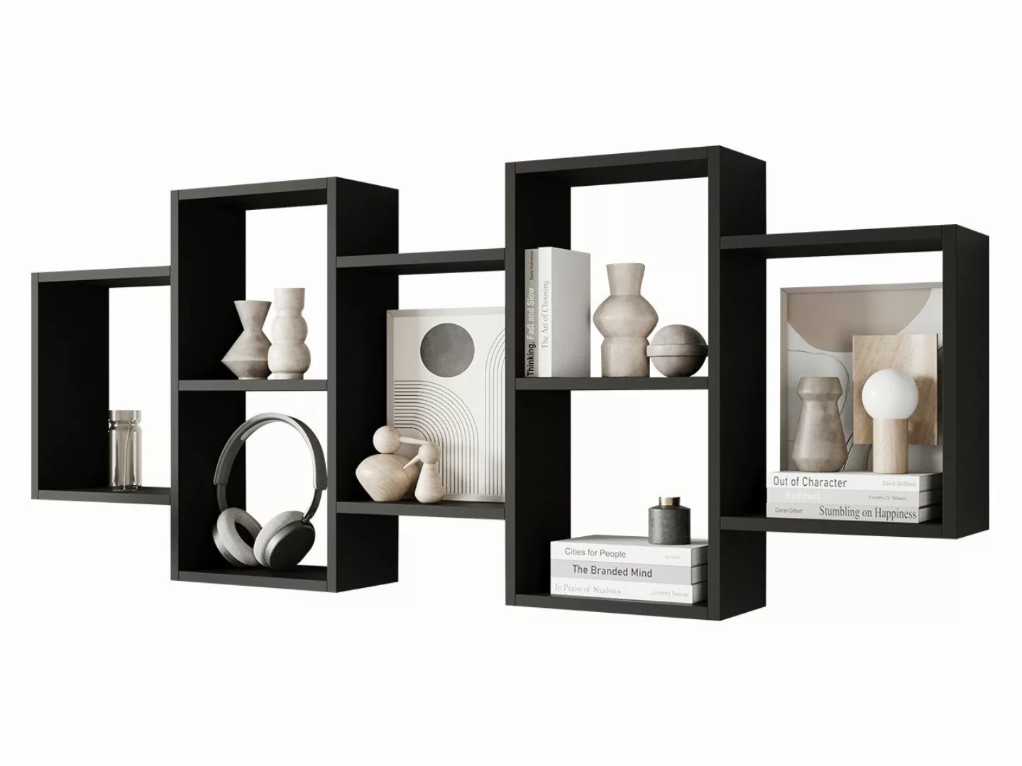 MIRJAN24 Wandregal Trio 001, 161x18x65 cm, günstig online kaufen