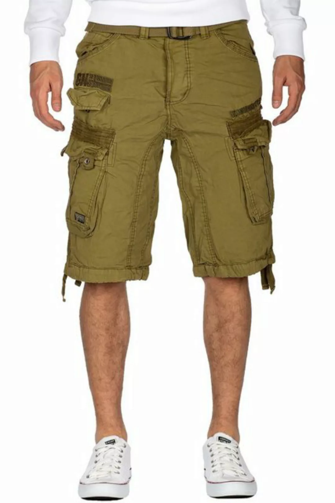 Geographical Norway Cargoshorts Herren kurze Hose bapanoramique Basic (1-tl günstig online kaufen