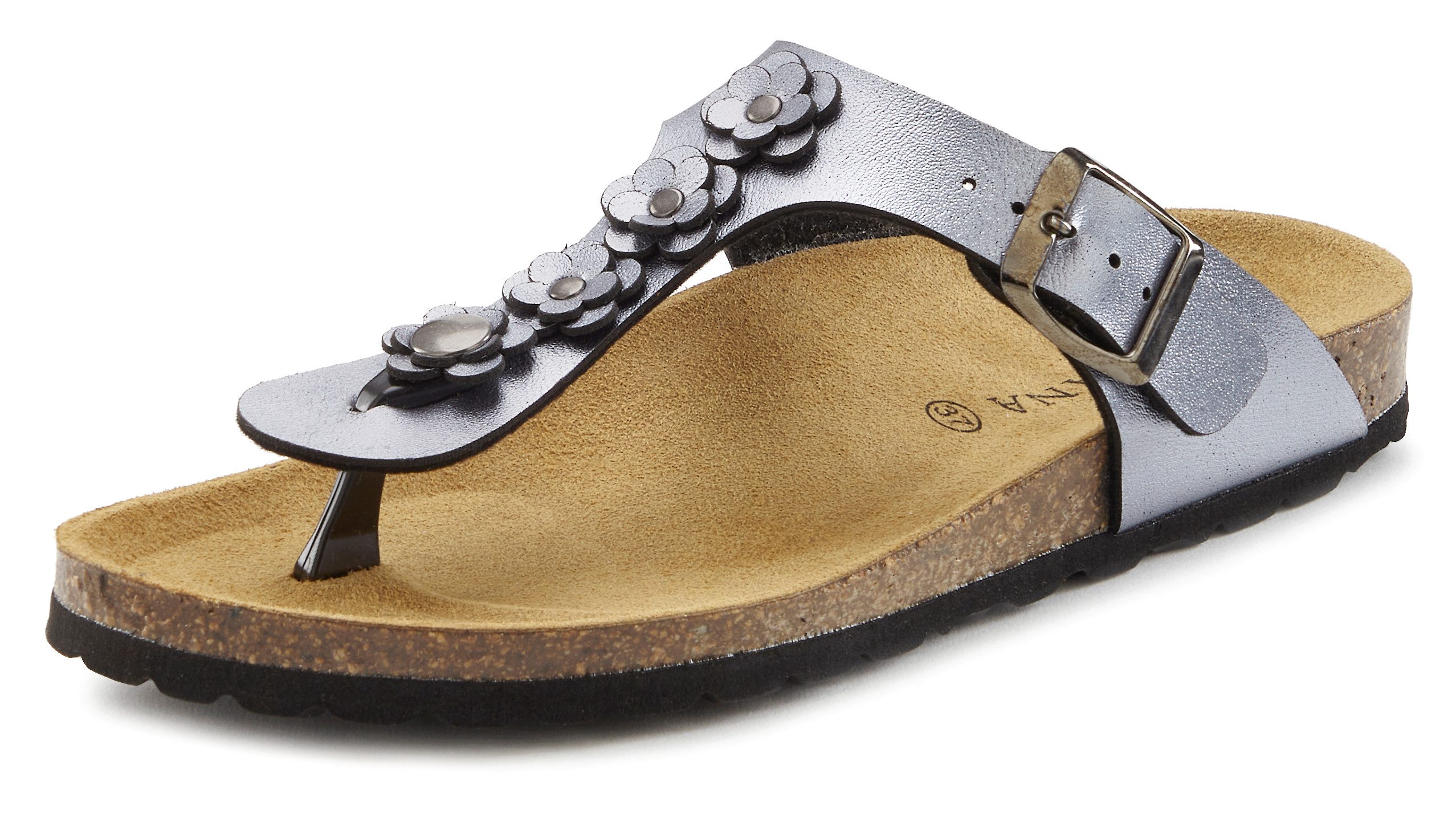 LASCANA Sandale, Pantolette, offener Schuh, Sommerschuh, günstig online kaufen