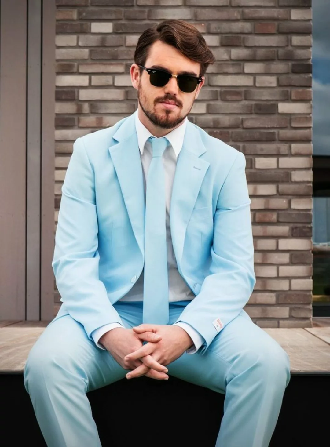 Opposuits Anzug Cool Blue Ausgefallene Anzüge für coole Männer günstig online kaufen