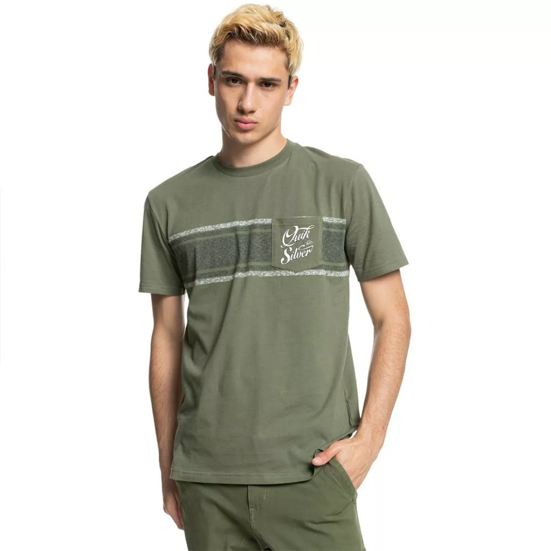 Quiksilver Ouessant Kurzärmeliges T-shirt XS Four Leaf Clover günstig online kaufen