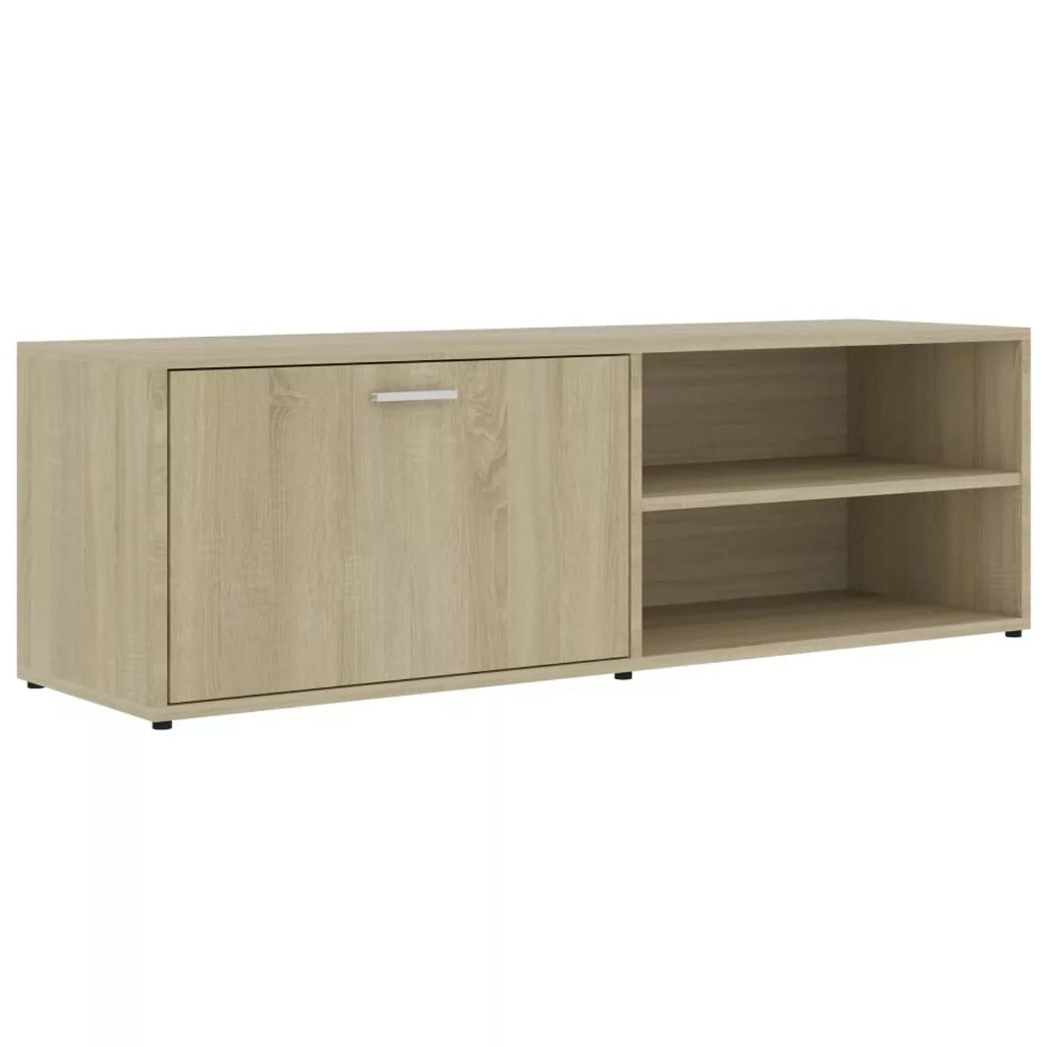 vidaXL TV-Schrank TV-Schrank Sonoma-Eiche 120 x 34 x 37 cm Spanplatte Lowbo günstig online kaufen