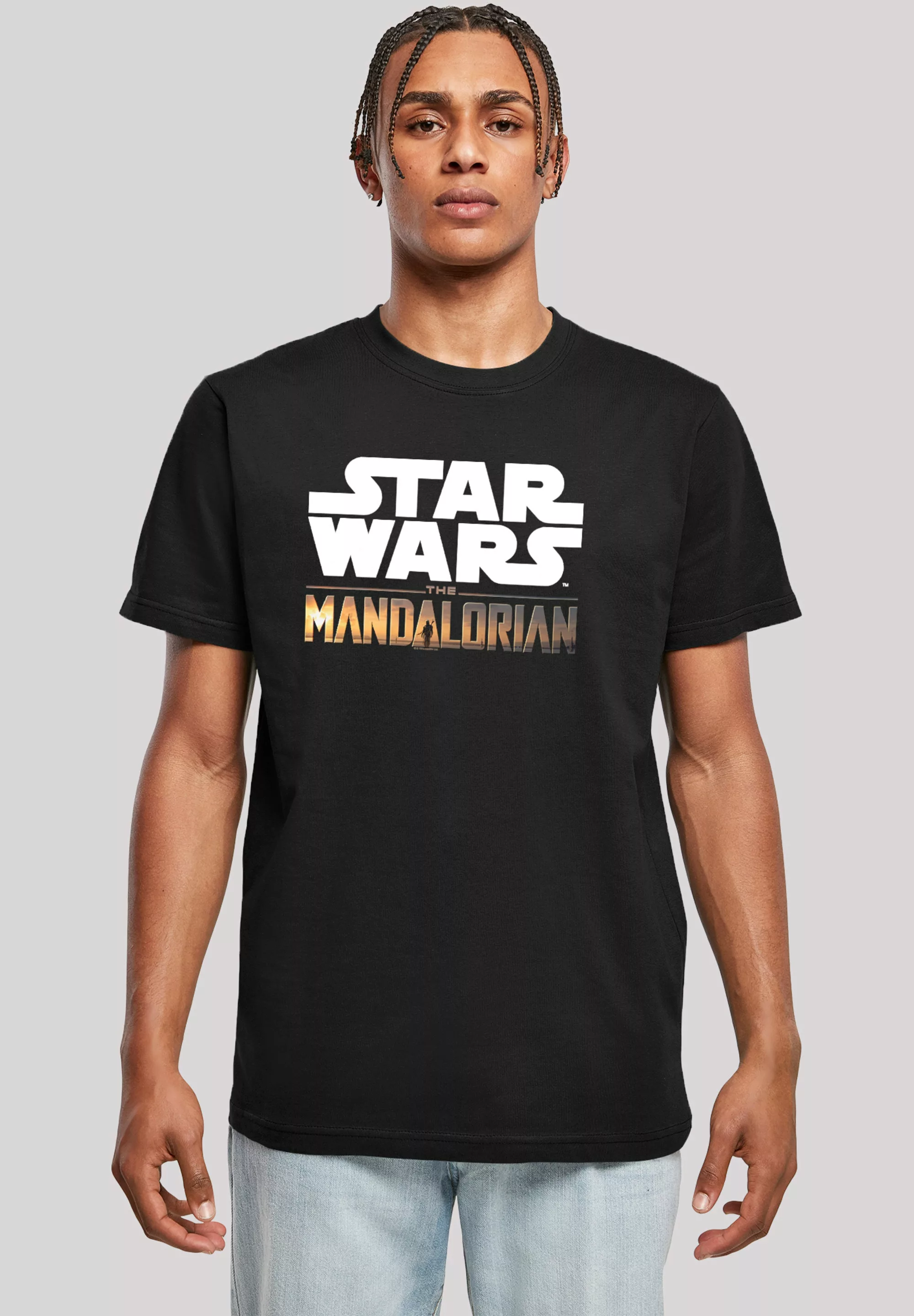 F4NT4STIC T-Shirt "Star Wars The Mandalorian Logo", Herren,Premium Merch,Re günstig online kaufen