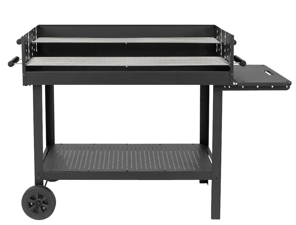 Tepro Atlanta-Holzkohlen Grillwagen Schwarz günstig online kaufen