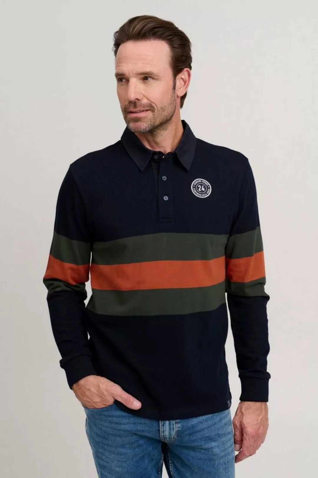 FQ1924 Langarm-Poloshirt FQ1924 FQMikkael günstig online kaufen