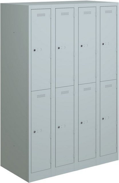 Bisley Garderobenschrank Garderobenschrank Primary Locker BxHXT 1200x1800x5 günstig online kaufen