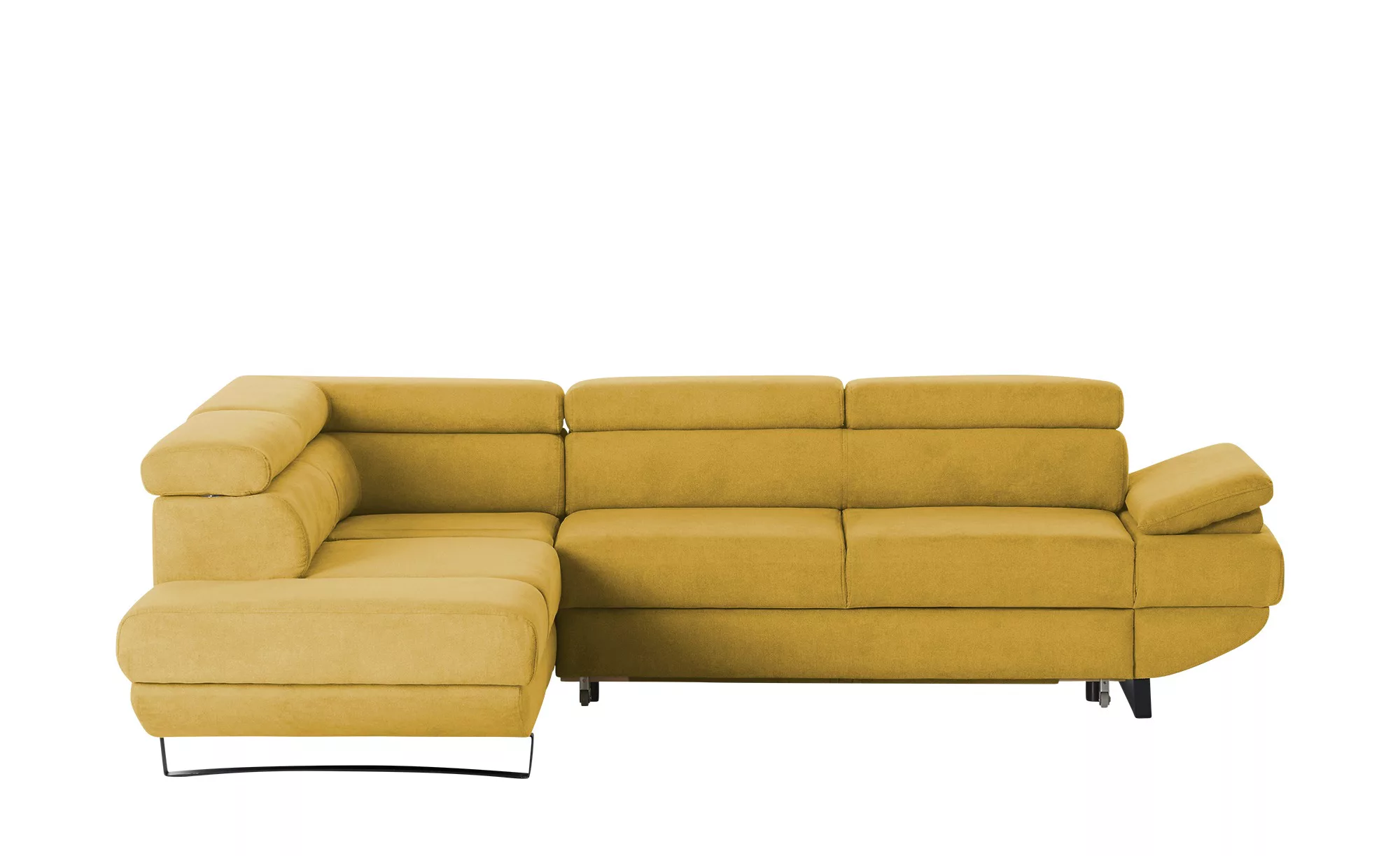 switch Ecksofa aus Mikrofaser Gio ¦ gelb ¦ Maße (cm): B: 263 H: 74 T: 200.0 günstig online kaufen