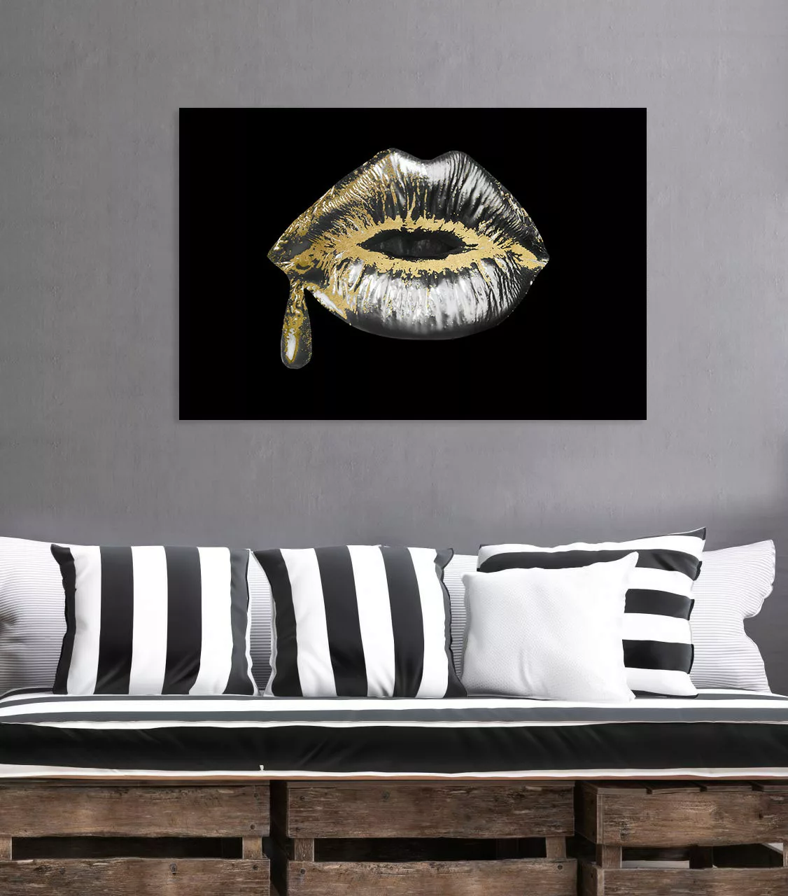 queence Acrylglasbild »Hathor«, Gesicht, (1 St.) günstig online kaufen