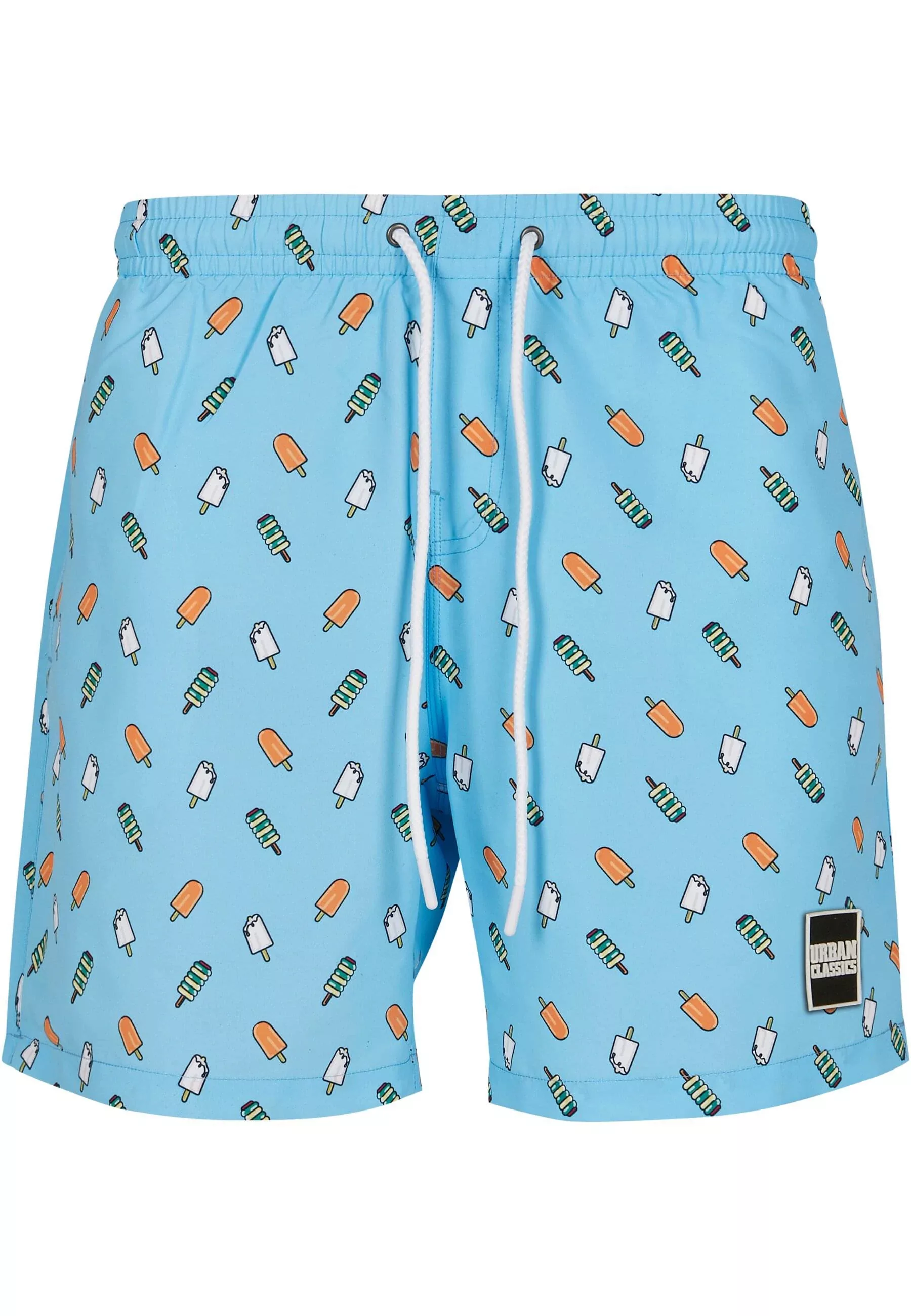 URBAN CLASSICS Badeshorts "Urban Classics Herren Pattern Swim Shorts" günstig online kaufen