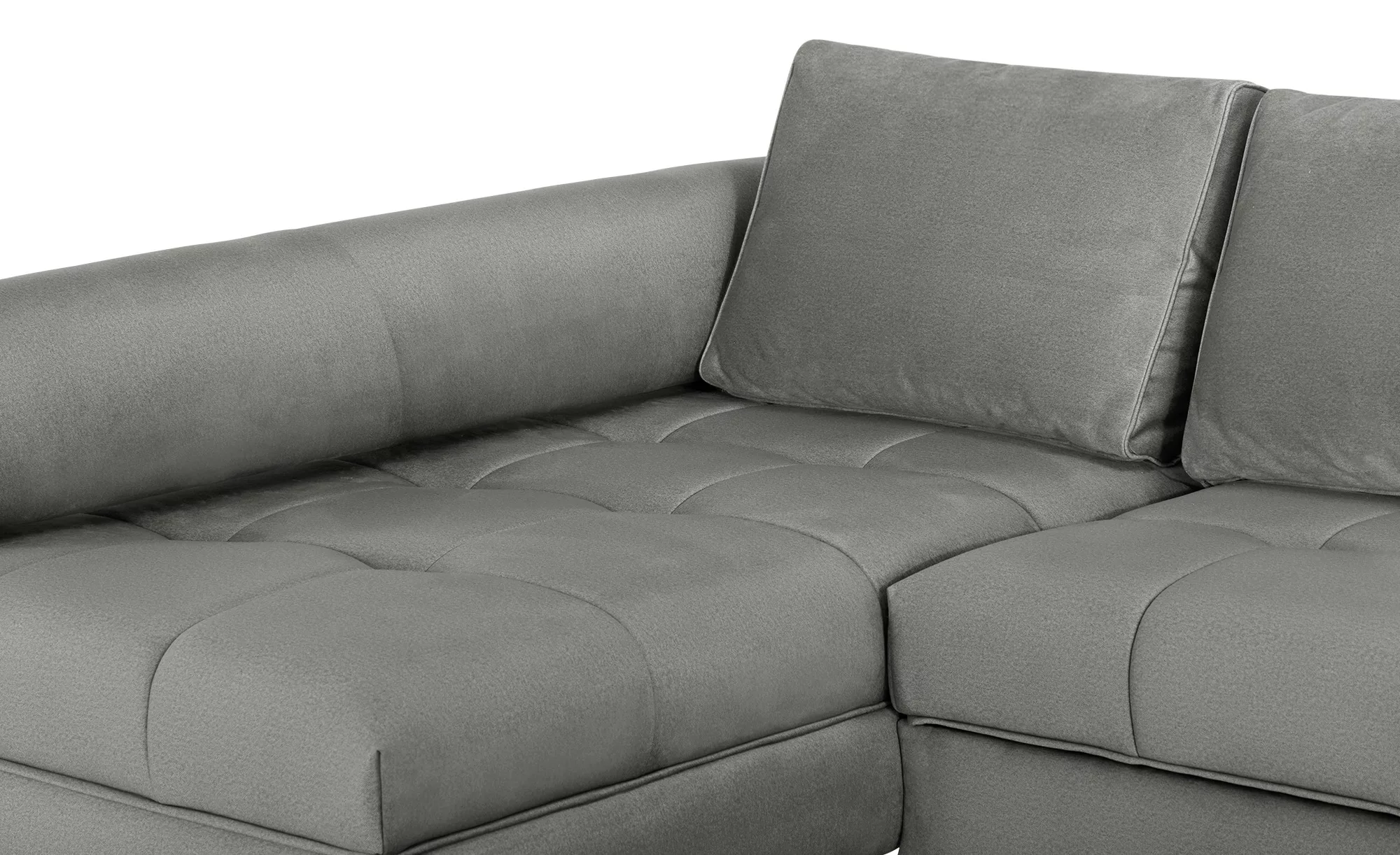 Ecksofa   Havana ¦ grau ¦ Maße (cm): B: 272 H: 89 T: 173 Polstermöbel > Sof günstig online kaufen