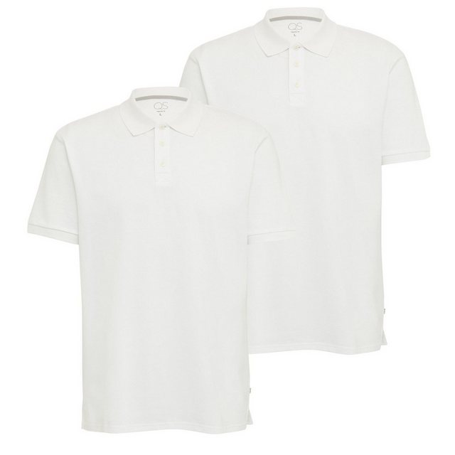 QS Poloshirt Polo-Shirt Kragen, Knöpfe, Regular fit, kurzarm, 2er Pack günstig online kaufen