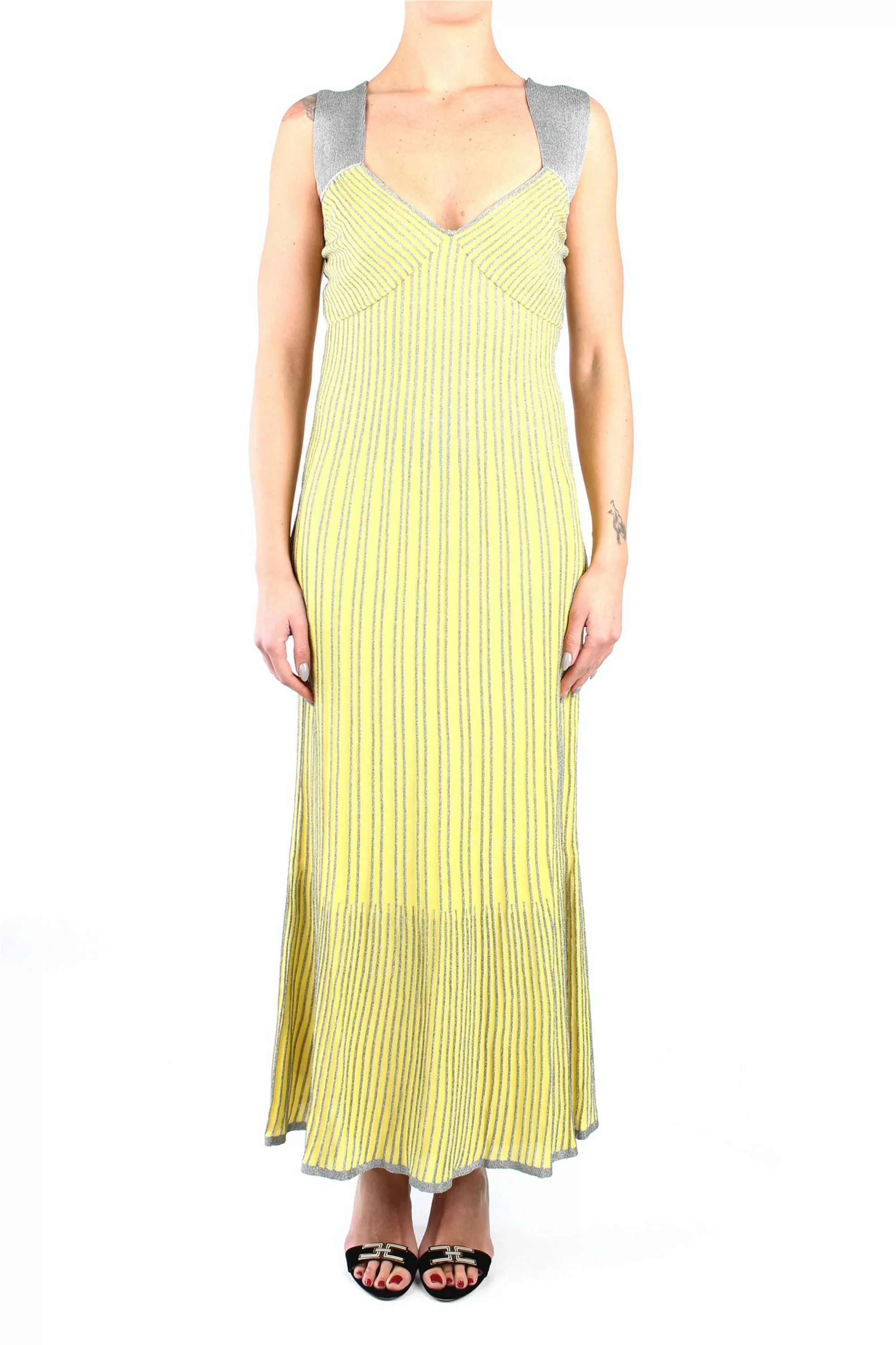 MISSONI Kleid Damen gelb cotone günstig online kaufen