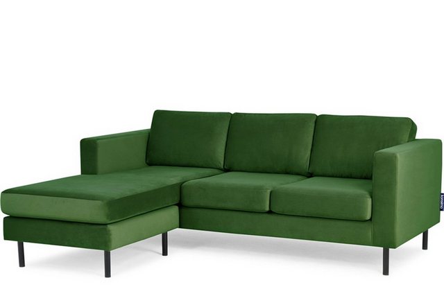 KONSIMO Ecksofa TOZZI, universelles Design, Seite ist universell, hohe Bein günstig online kaufen