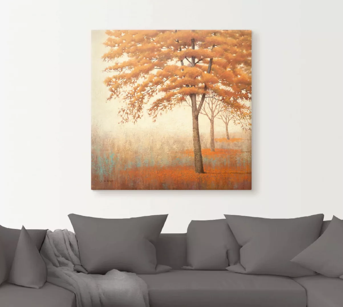 Artland Wandbild "Herbst Baum I", Bäume, (1 St.), als Leinwandbild, Poster günstig online kaufen