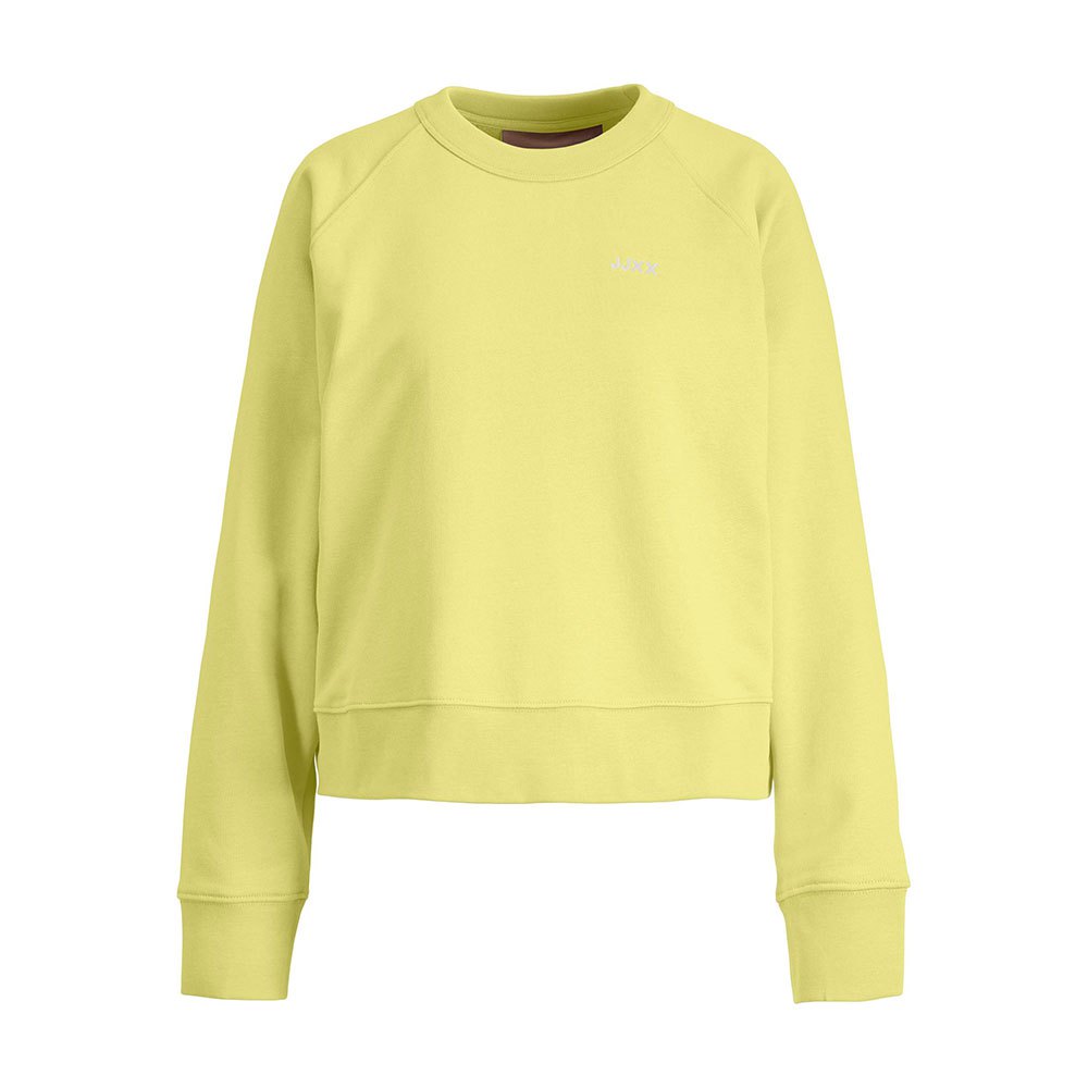 Jjxx Caitlyn Oversize Time Pullover M Elfin Yellow / Detail Emb Snow White günstig online kaufen