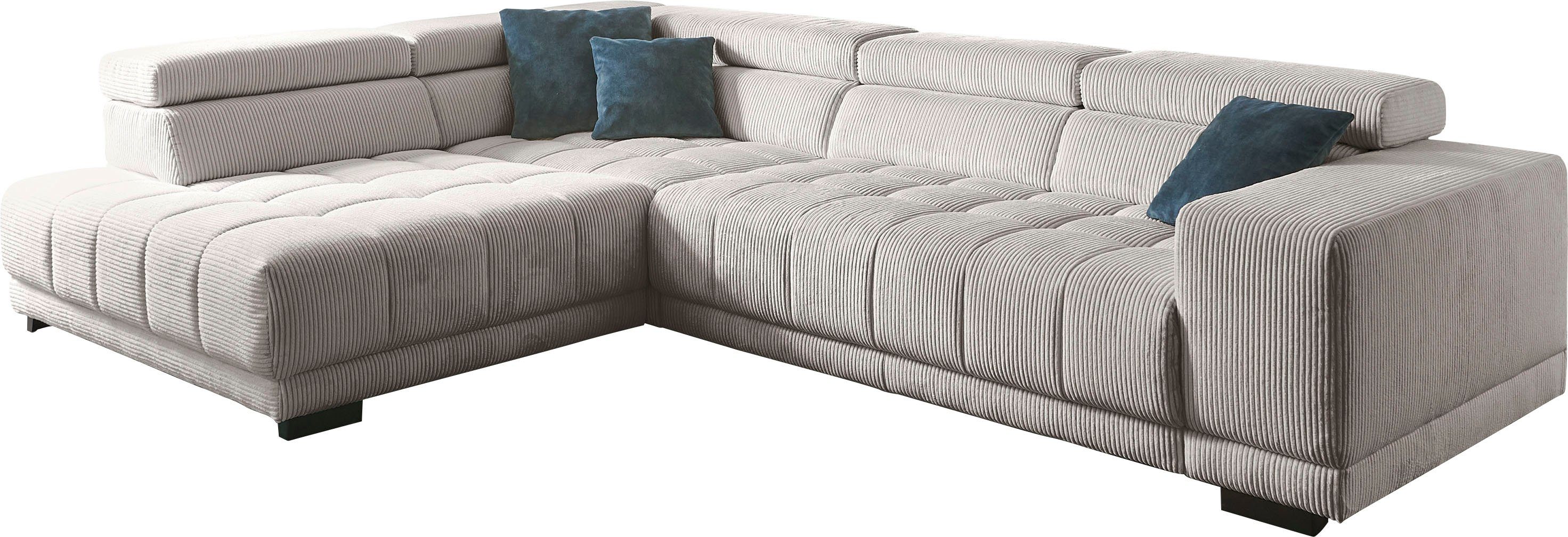 Die PlanBar Ecksofa "MP-IN15053 L-Form breiter Schenkel", wahlweise mit Kop günstig online kaufen