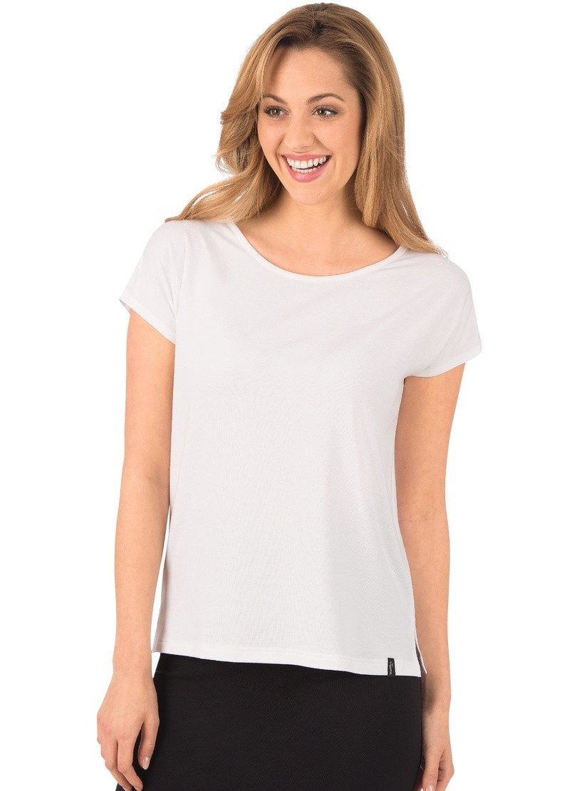 Trigema T-Shirt "TRIGEMA T-Shirt aus Viskose", (1 tlg.) günstig online kaufen