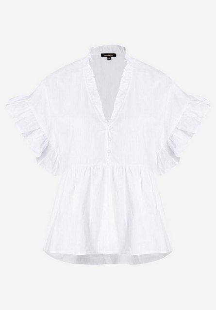 MORE&MORE Blusenshirt Ruffle Tunic Blouse günstig online kaufen