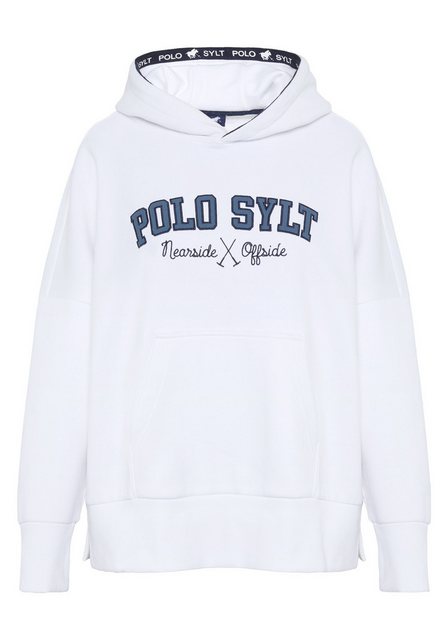 Polo Sylt Kapuzensweatshirt mit label-typischem Frontprint günstig online kaufen