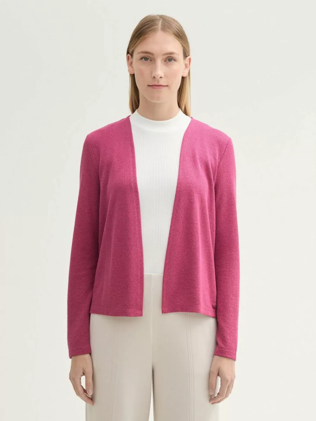 TOM TAILOR Langarmshirt Basic Cardigan günstig online kaufen