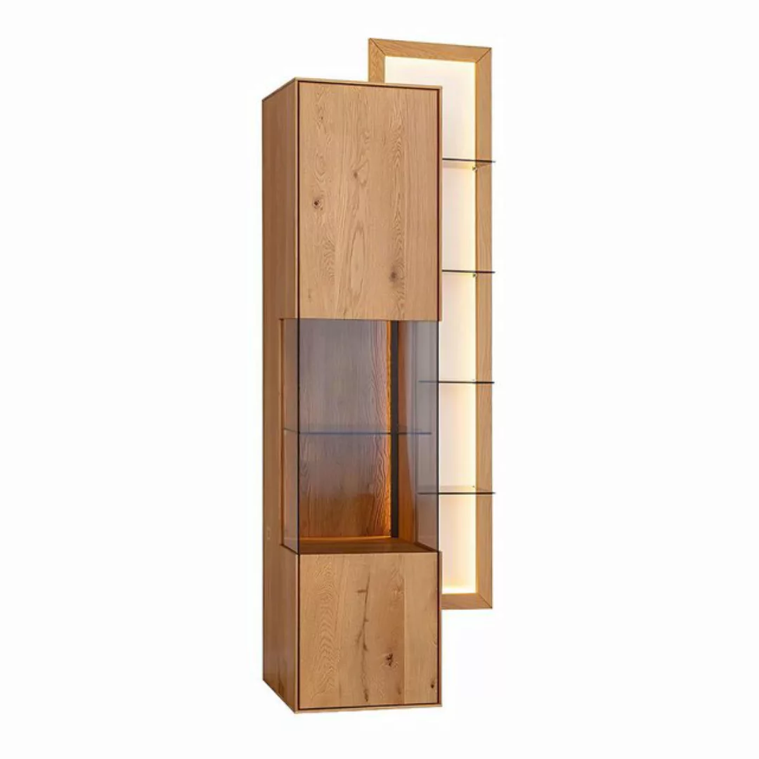 Xlmoebel Vitrine Neues Design-Esszimmermöbel aus braunem Holz - Wohnzimmers günstig online kaufen