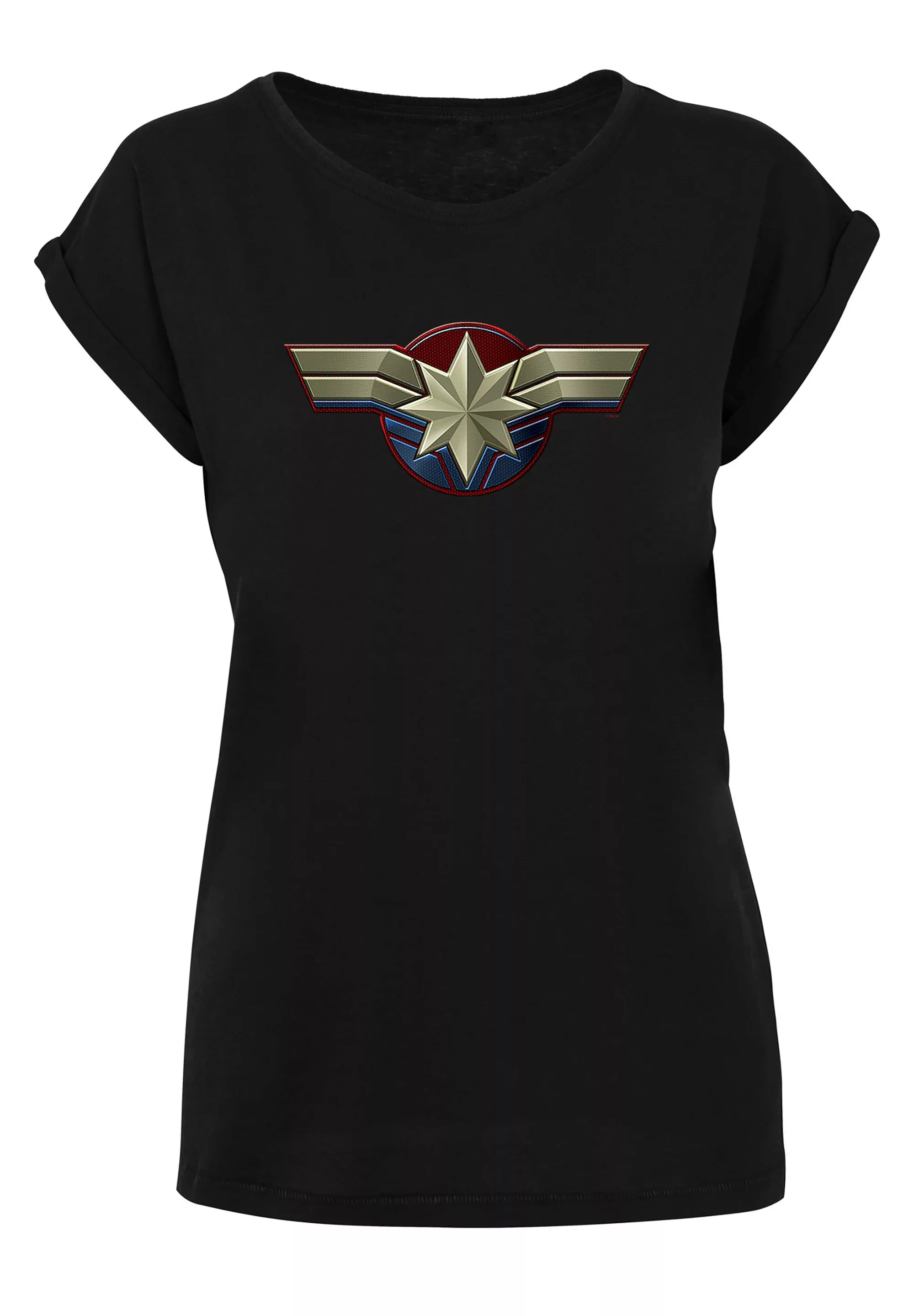 F4NT4STIC T-Shirt "Captain Marvel Chest Emblem", Damen,Premium Merch,Regula günstig online kaufen
