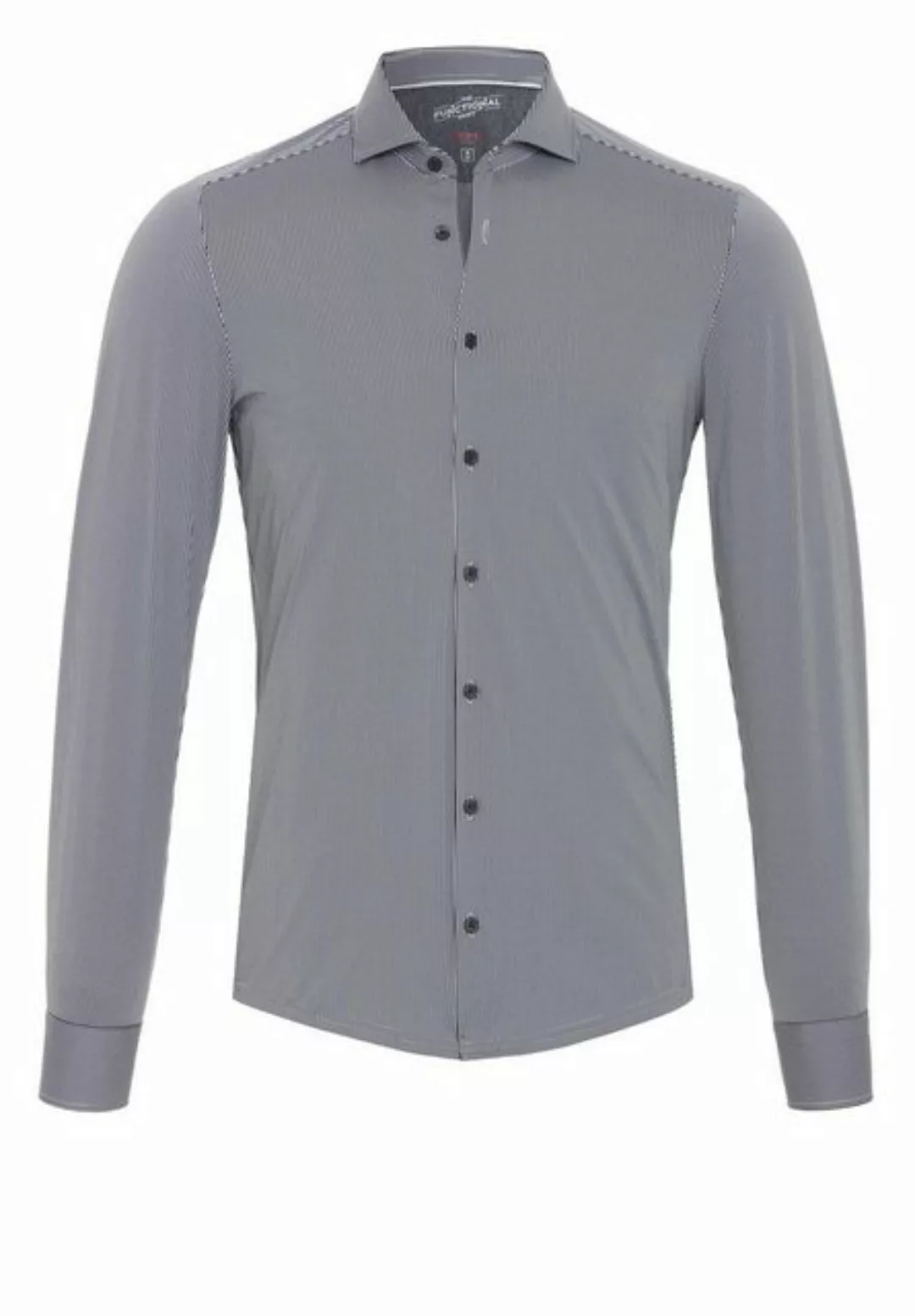 Pure Functional Shirt Streifen Schwarz - Größe 39 günstig online kaufen
