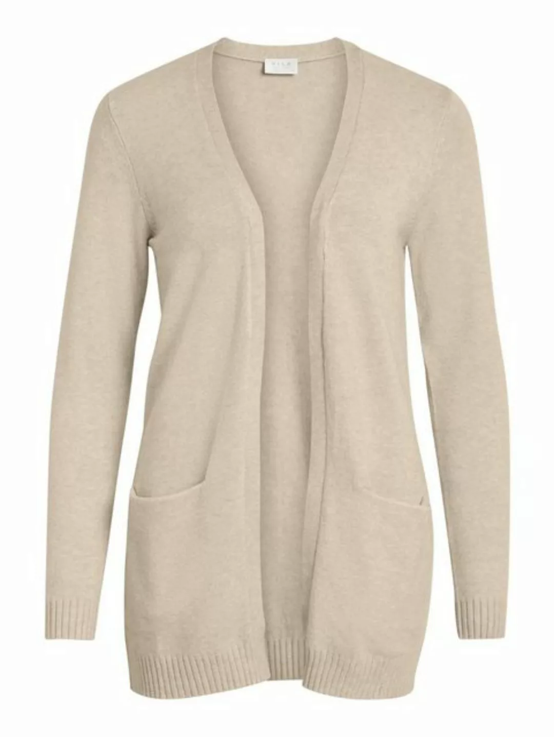 Vila Cardigan Feinstrick Basic Cardigan Stretch mit Taschen VIRIL 4597 in B günstig online kaufen