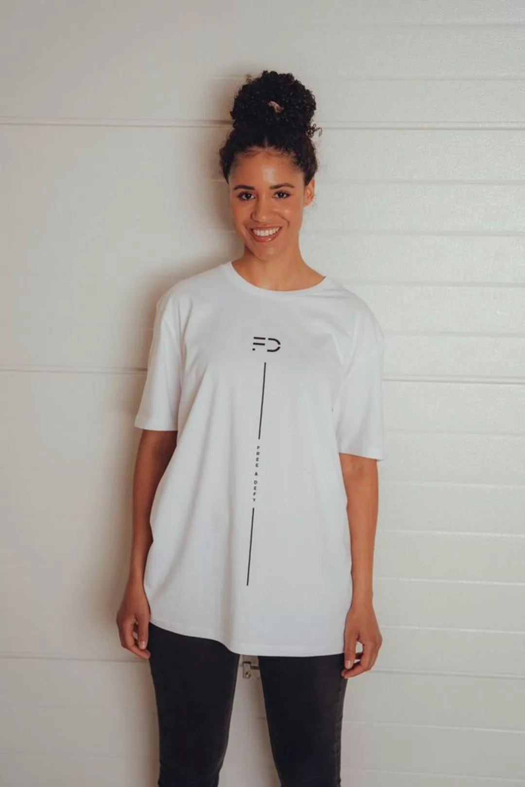 FREE & DEFY T-Shirt ORIGIN T-SHIRT BIOBAUMWOLLE OVERSIZE günstig online kaufen