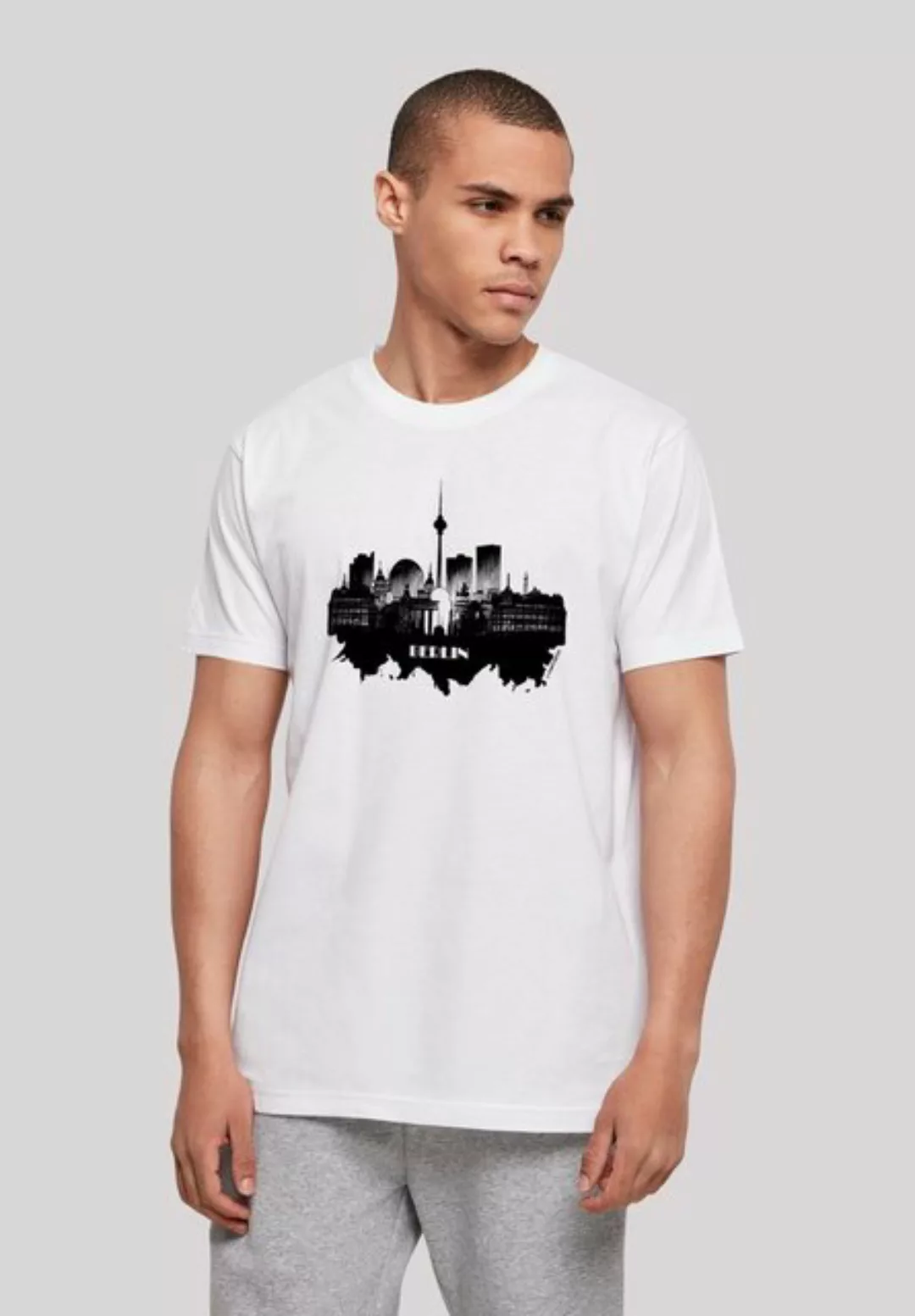 F4NT4STIC T-Shirt Cities Collection - Berlin skyline Print günstig online kaufen