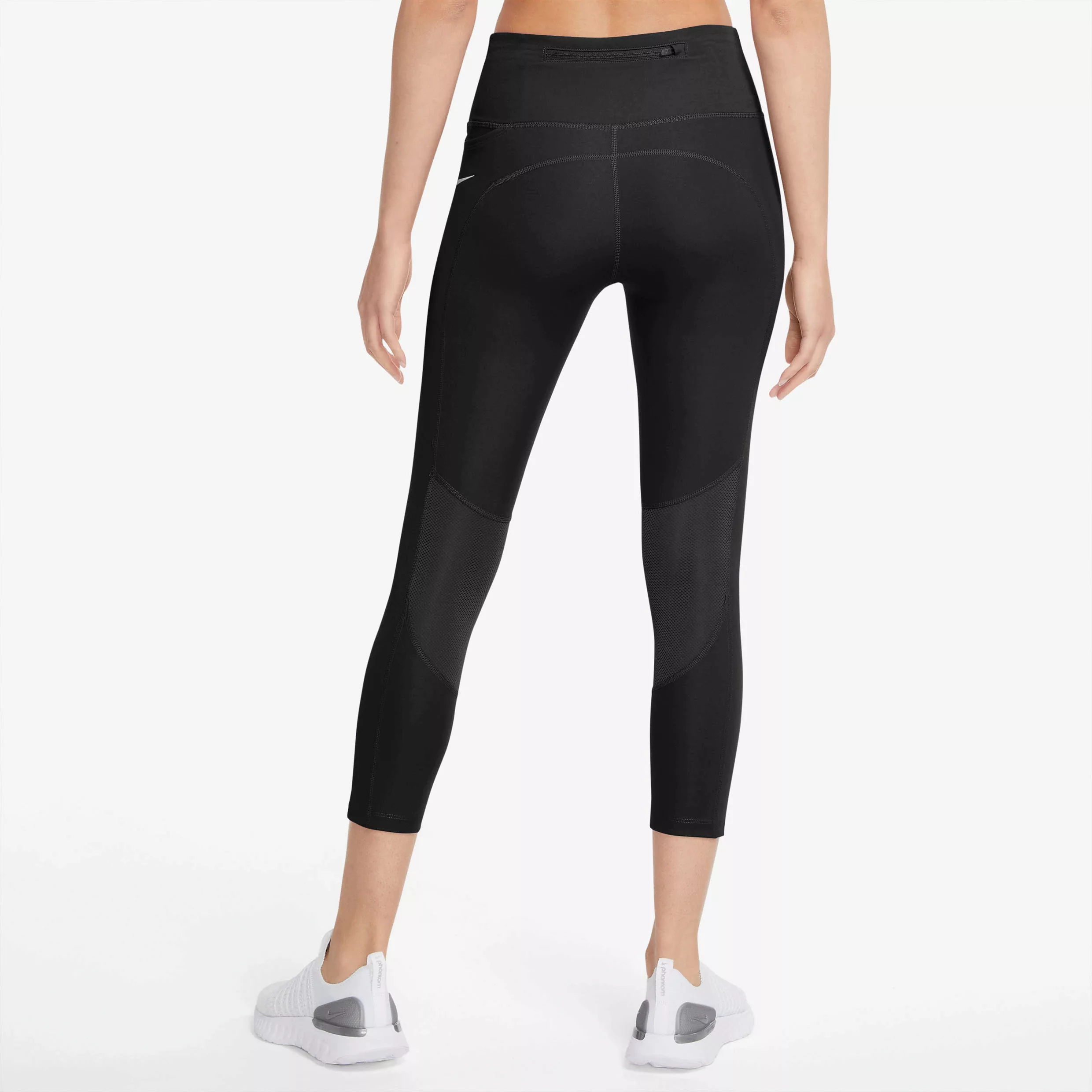 Nike Lauftights "Dri-FIT Fast Womens Mid-Rise Crop Running Leggings" günstig online kaufen