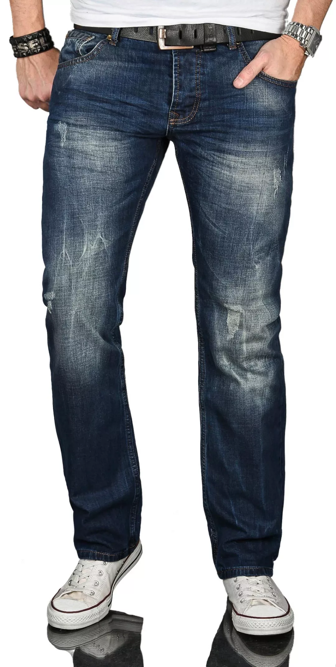 Alessandro Salvarini Regular-fit-Jeans "ASJulio", mit geradem Bein günstig online kaufen