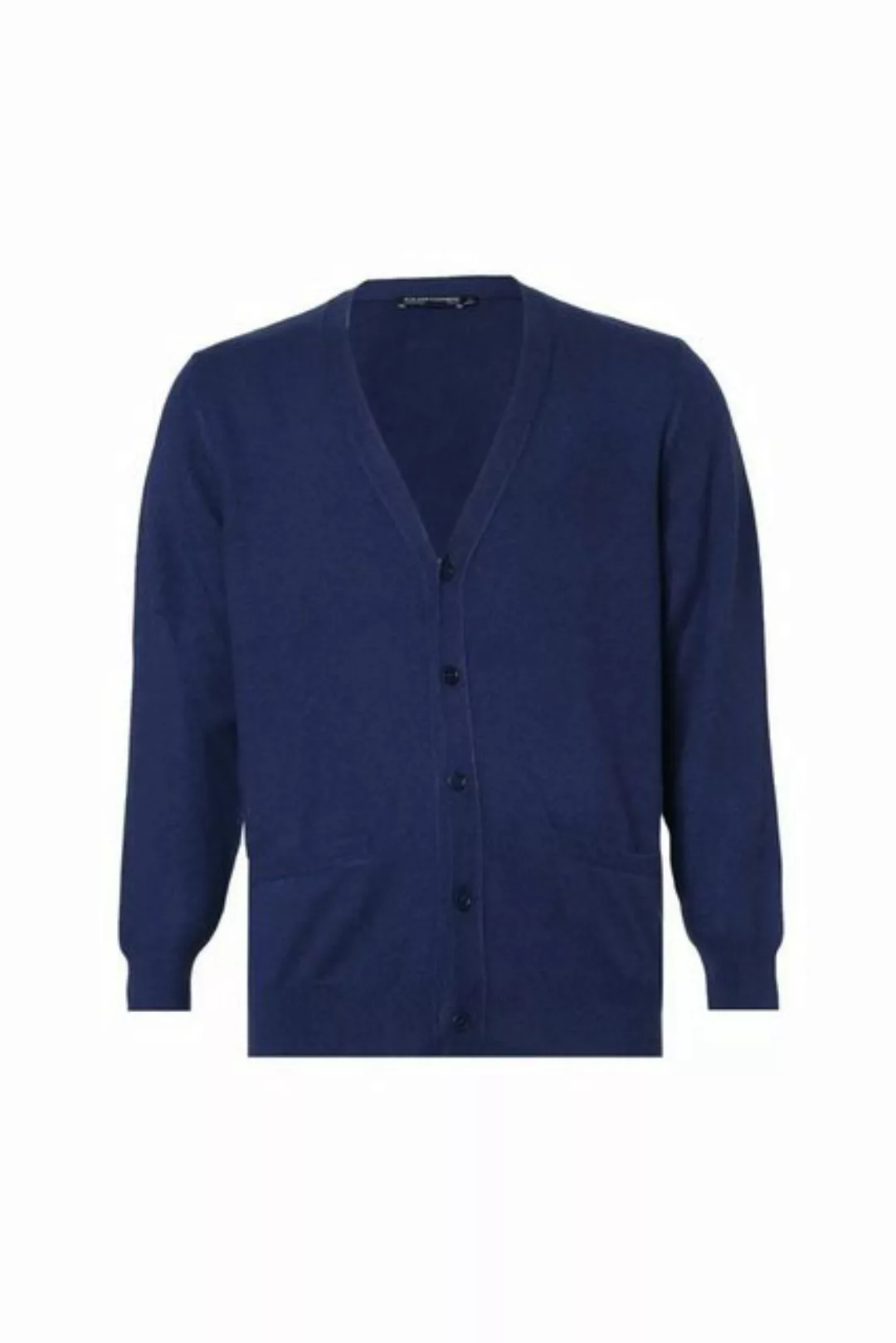 Silk and Cashmere Strickjacke Herren-Cardigan aus 100 % Kaschmir, V-Ausschn günstig online kaufen