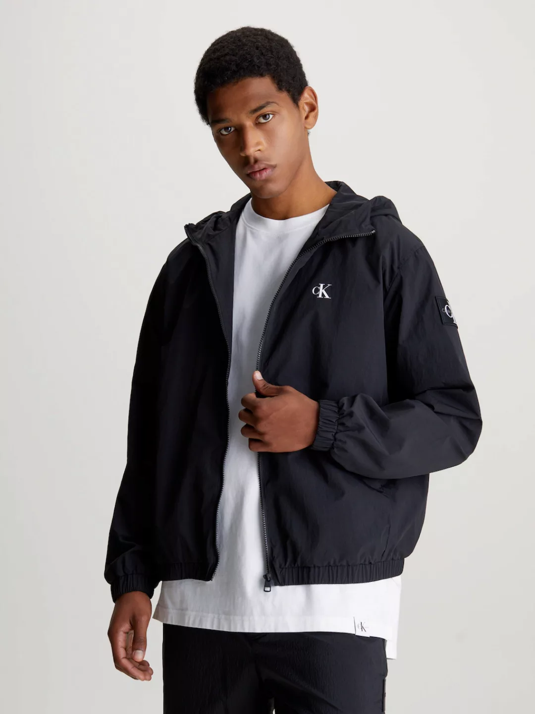 Calvin Klein Jeans Windbreaker "WINDBREAKER", mit Kapuze günstig online kaufen