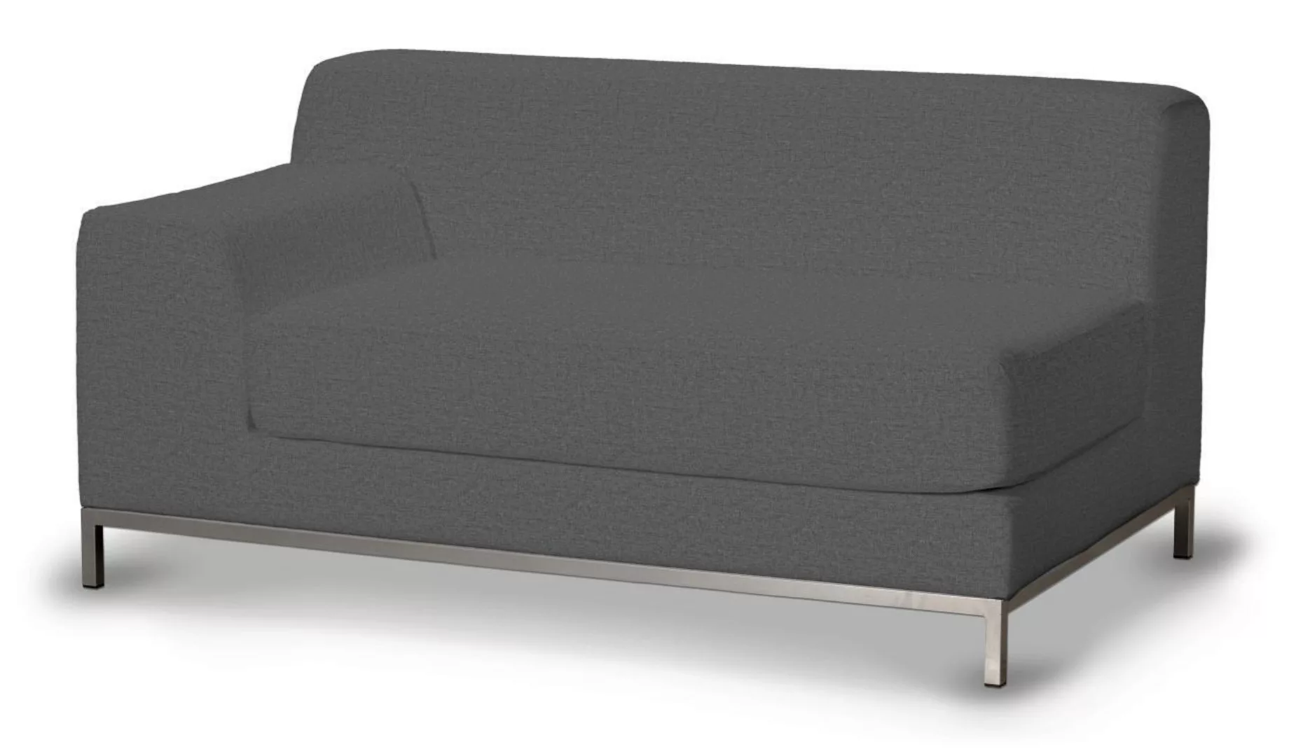 Bezug für Kramfors 2-Sitzer Sofa, Lehne links, dunkelgrau, Bezug für Kramfo günstig online kaufen