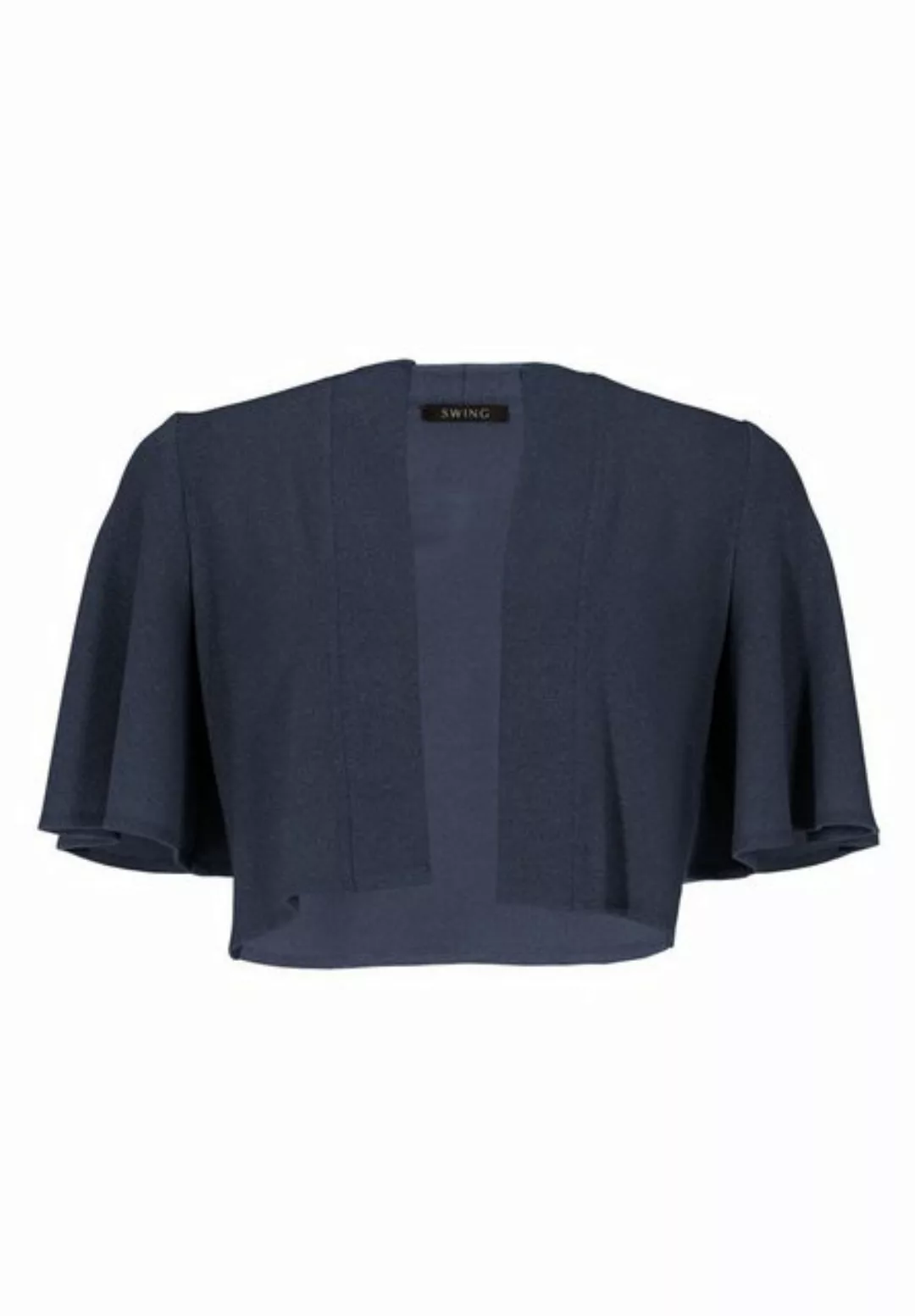 SWING Boleroblazer aus Jersey - kurze Bolero Jacke - mit weiten Ärmeln günstig online kaufen