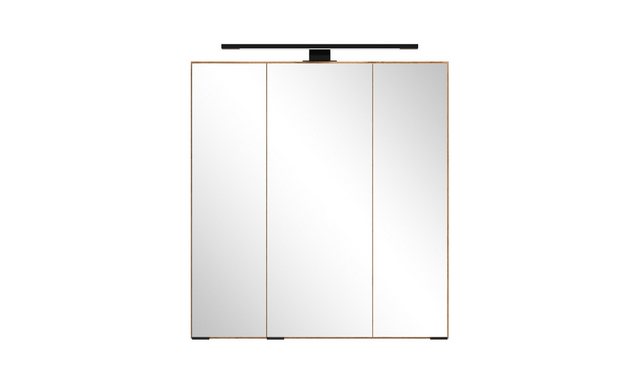 HELD MÖBEL Badezimmerspiegelschrank in Wotaneiche-Dekor - 60x64x20cm (BxHxT günstig online kaufen