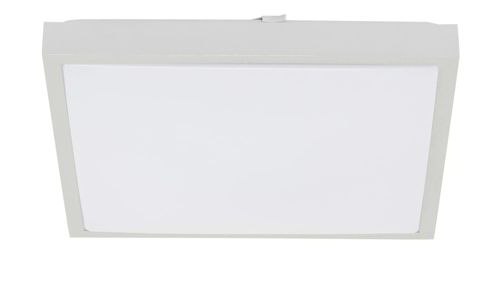 KHG LED-Deckenleuchte, 1-flammig, weiß, eckig - weiß - 40 cm - 8 cm - 40 cm günstig online kaufen